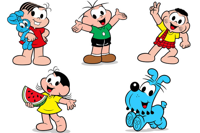 melhores ideias de desenhos da turma da mônica para colorir