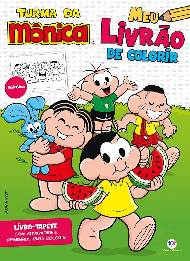 desenhos do Cascão para colorir