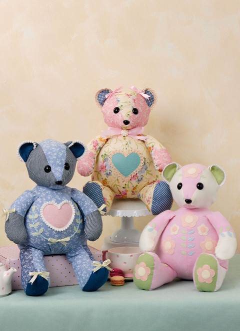 Os Melhores Ateliês para Comprar Ursos de Patchwork Exclusivos