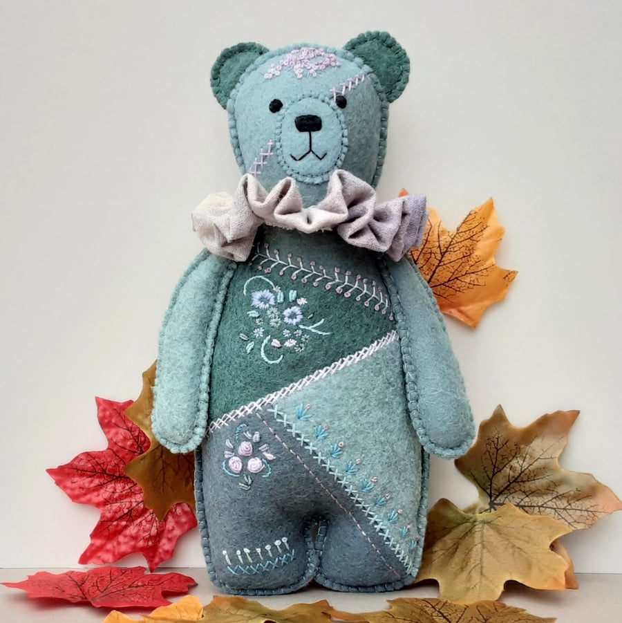 ursinho de patchwork