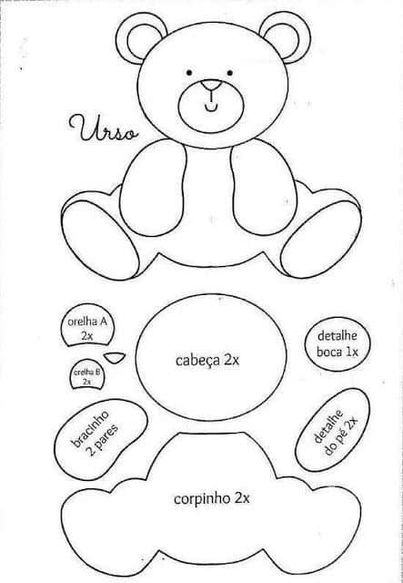 como evitar erros comuns ao fazer ursinho feltro