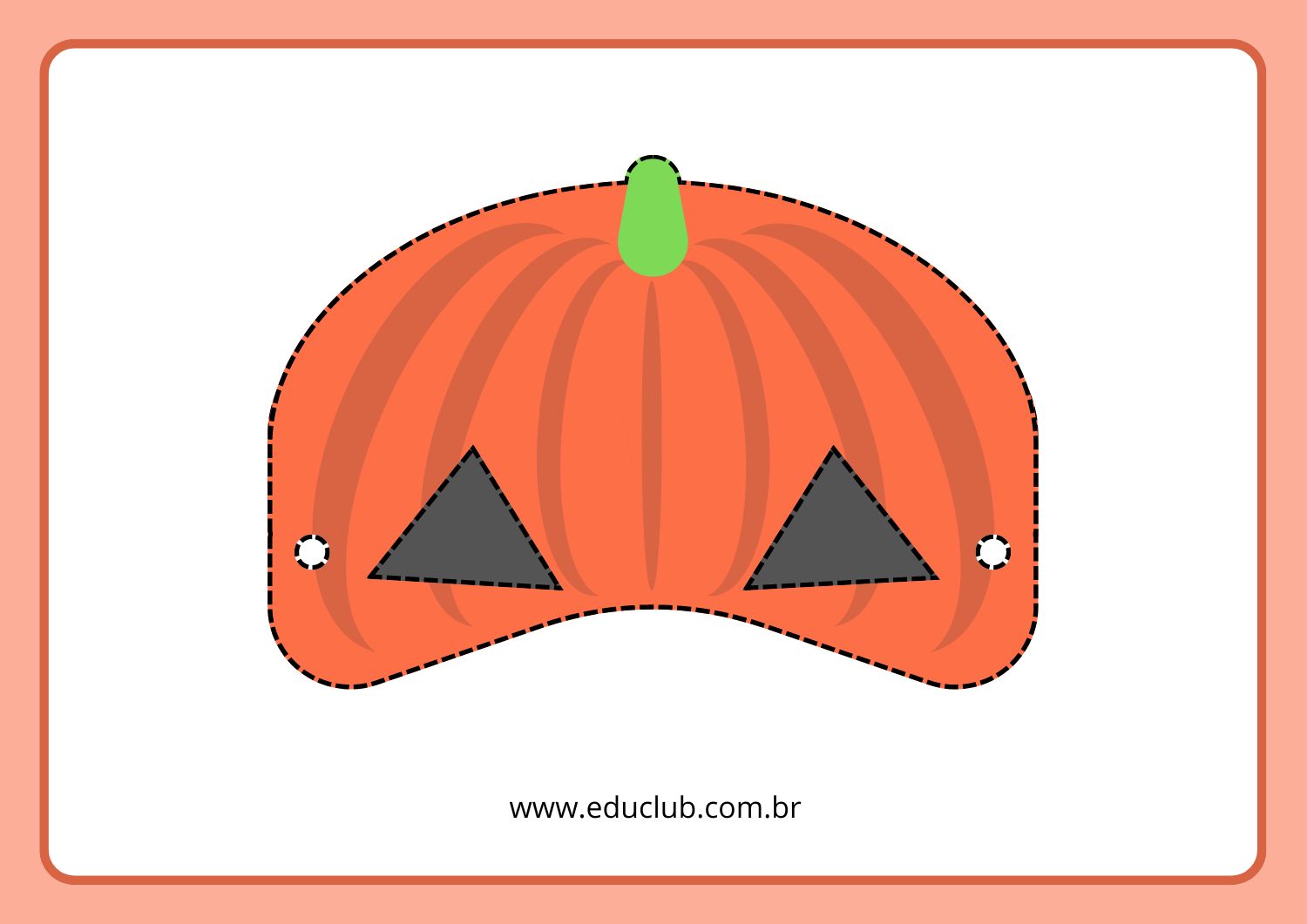como esculpir abóbora halloween molde