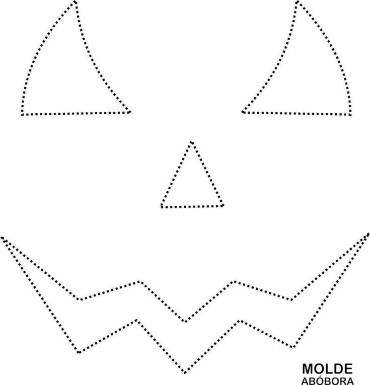moldes de abóbora de halloween para imprimir grátis