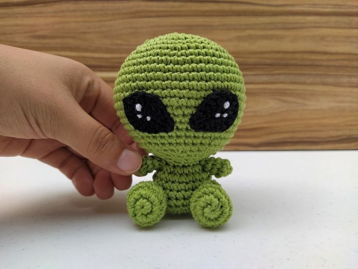 extraterrestre de crochê