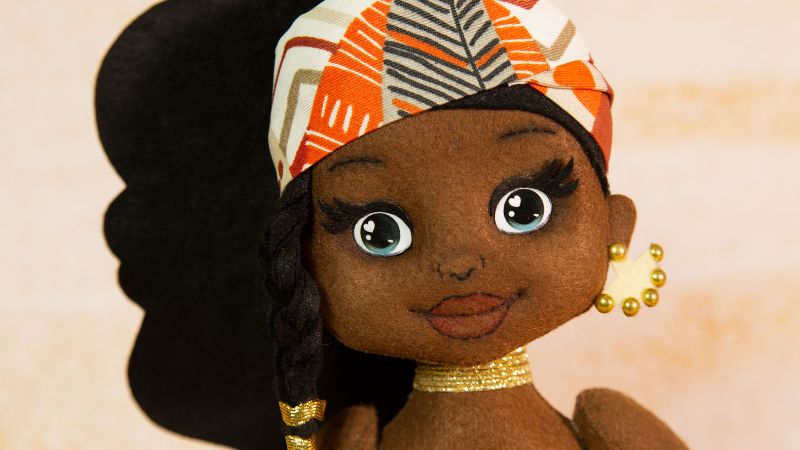 olhos de ervilha para boneca