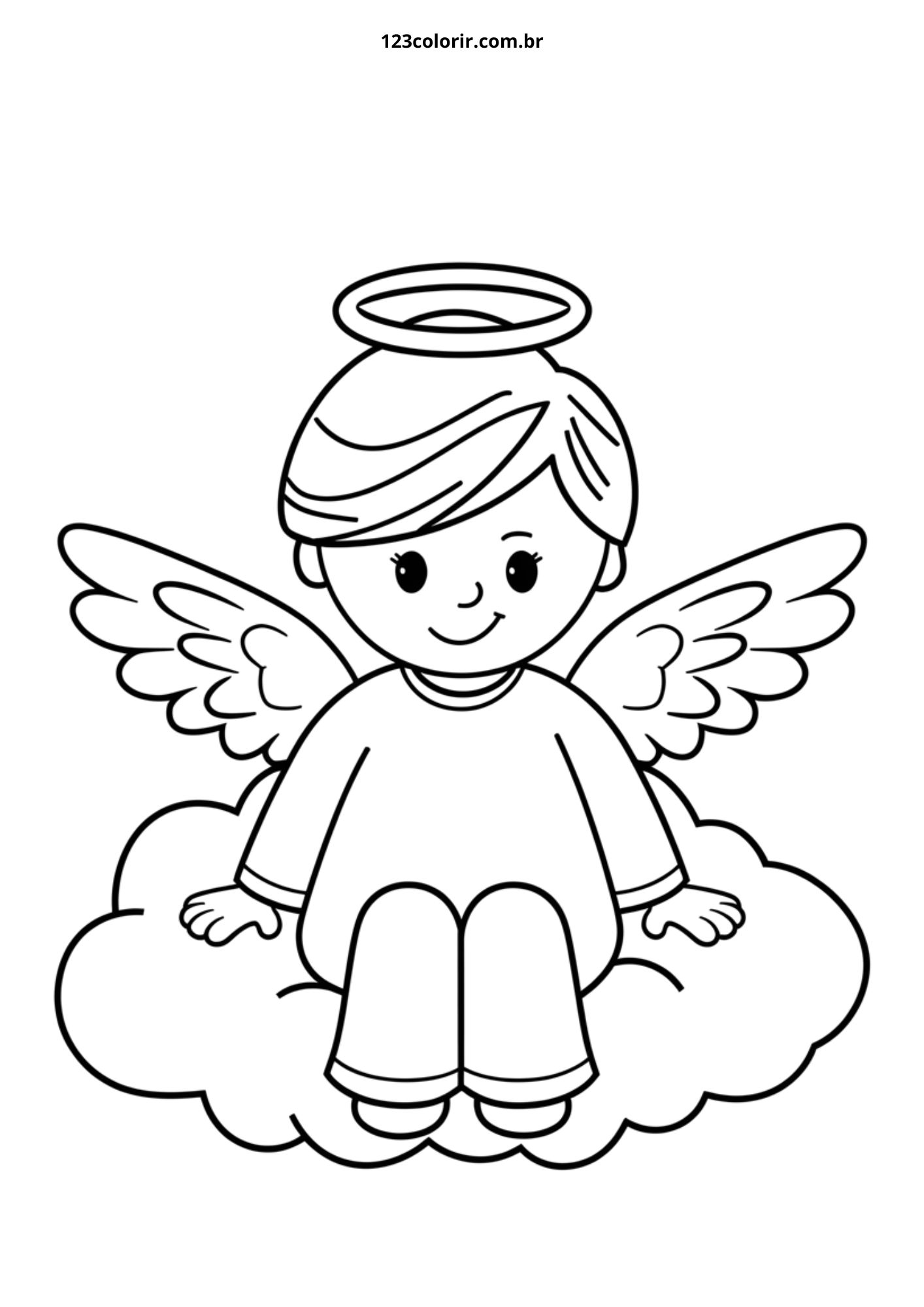 molde de anjo para feltro