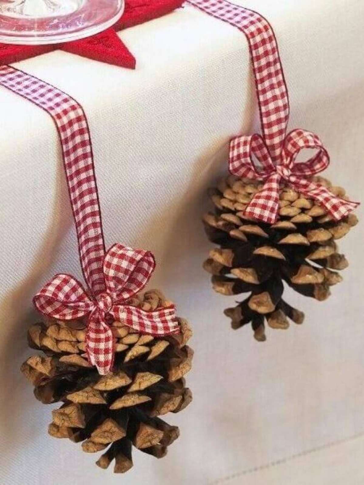 ideias de artesanato com pinhas
