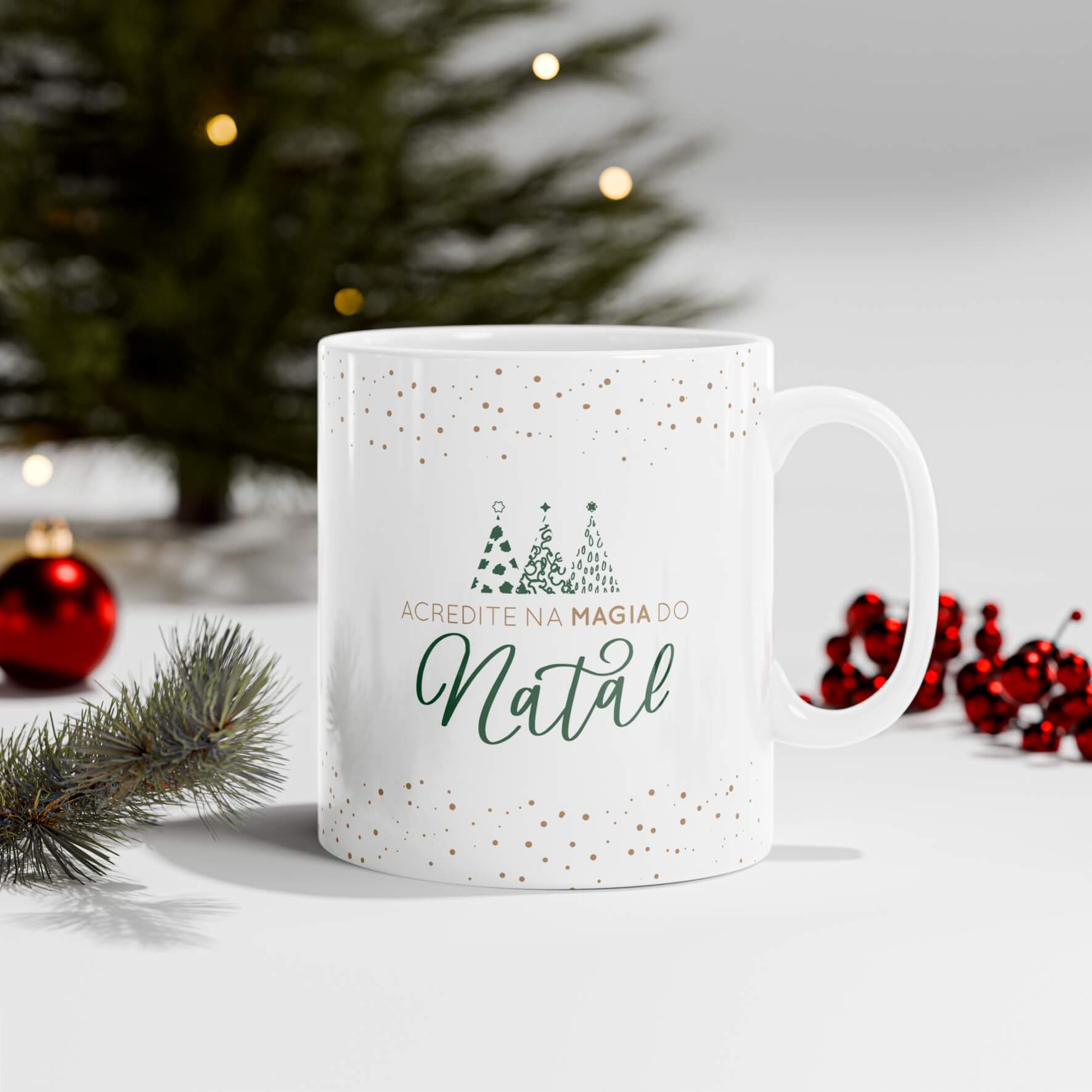 arte caneca natal png