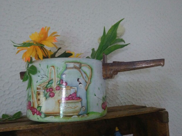 reutilização de vidro para artesanato