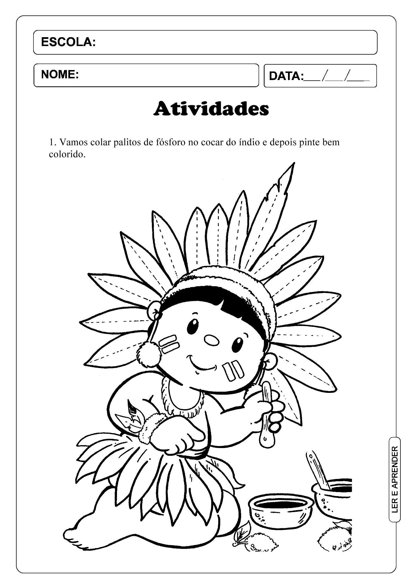 projetos sobre o dia dos povos indígenas
