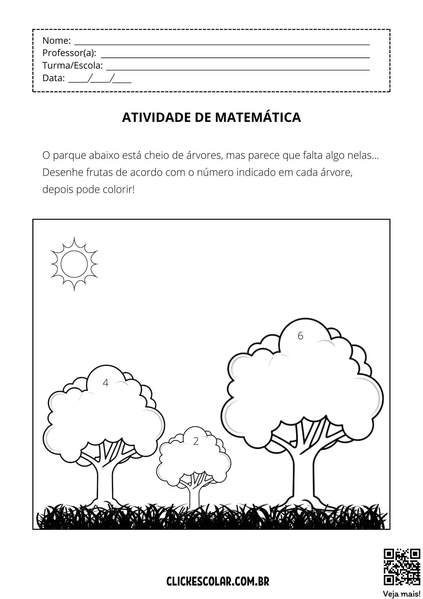 conceitos matemáticos educação infantil