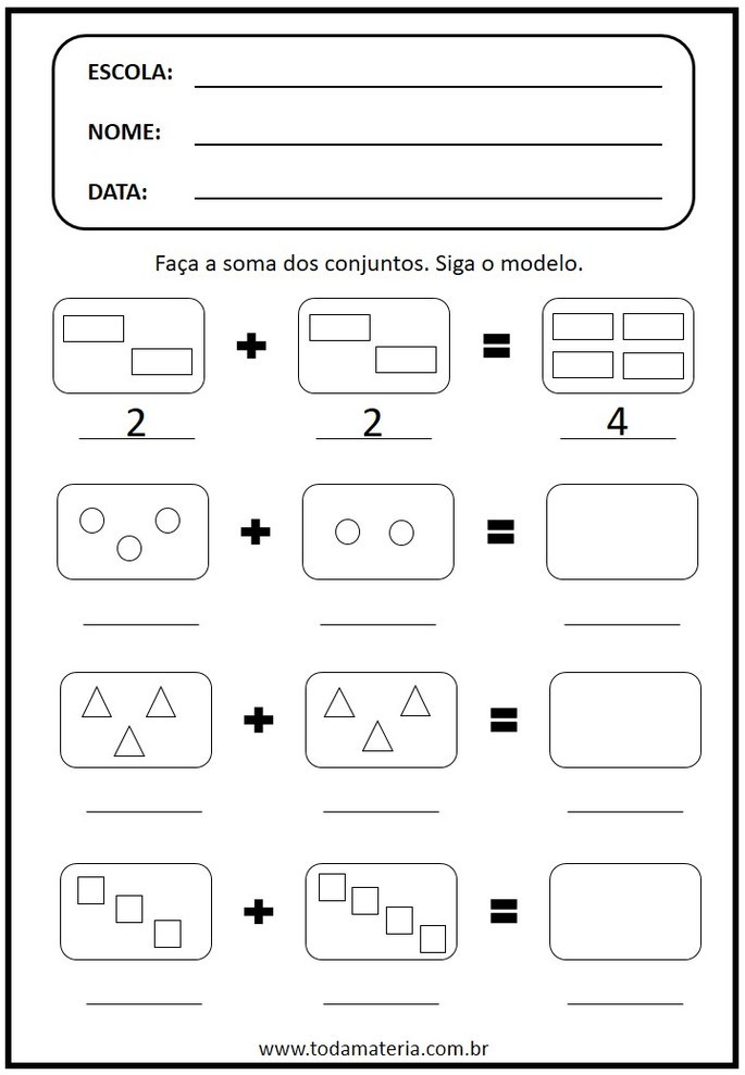 atividades lúdicas matemática 5 anos