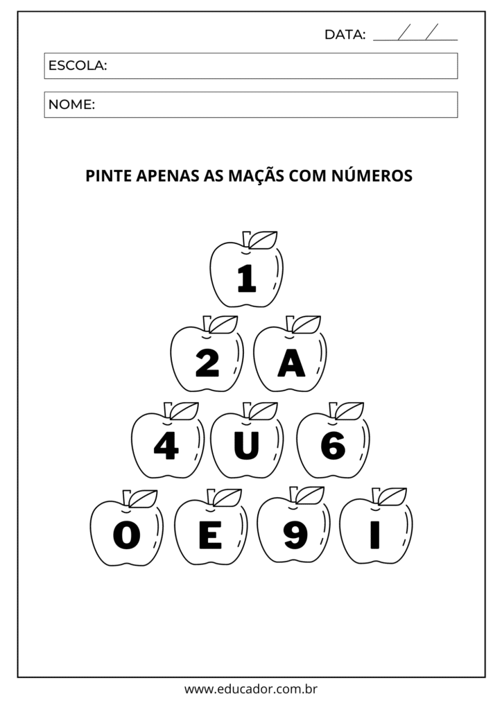 matemática BNCC 5 anos atividades