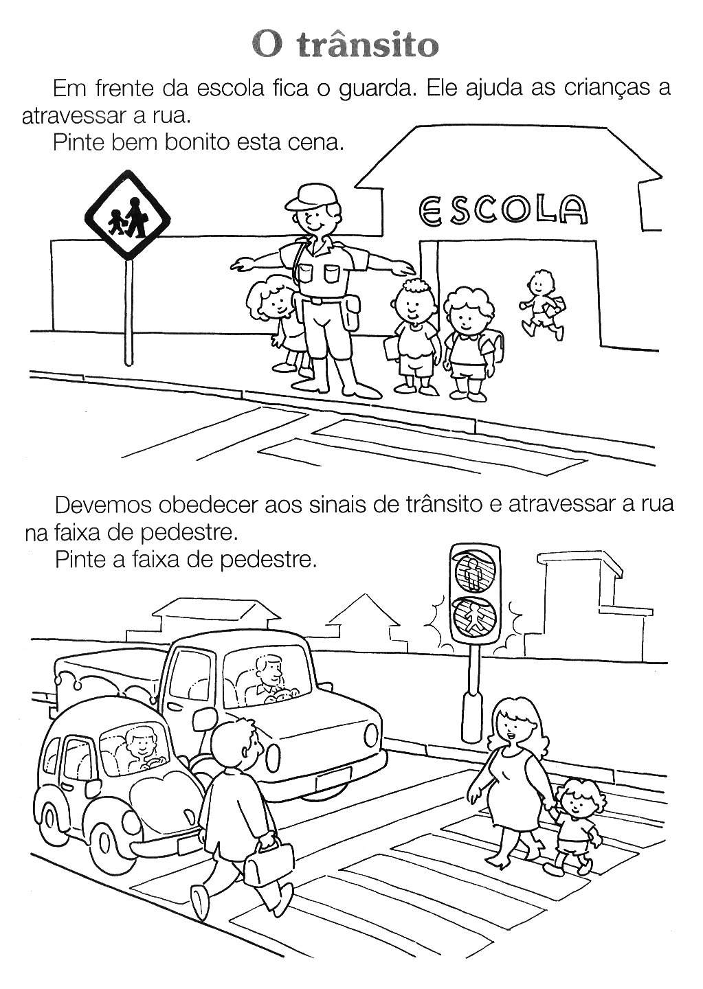 dia do trânsito atividades creche