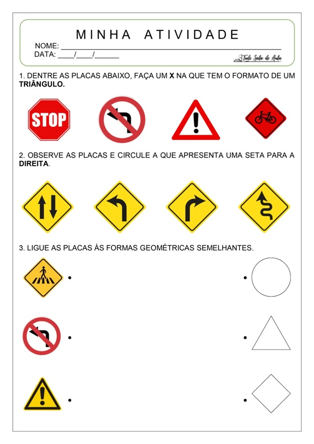 como ensinar regras de trânsito para crianças pequenas