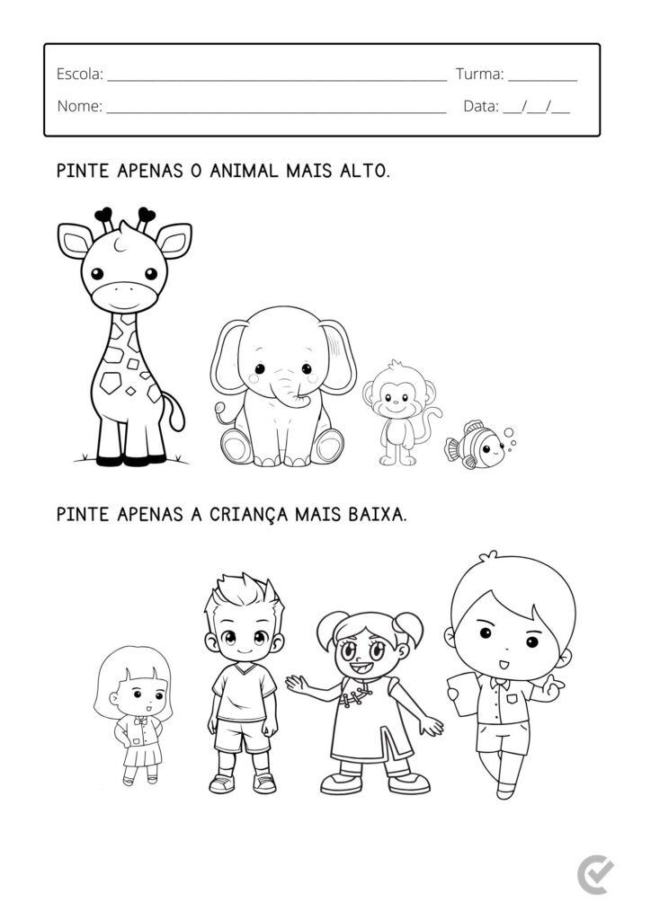 atividades de linguagem para 3 anos
