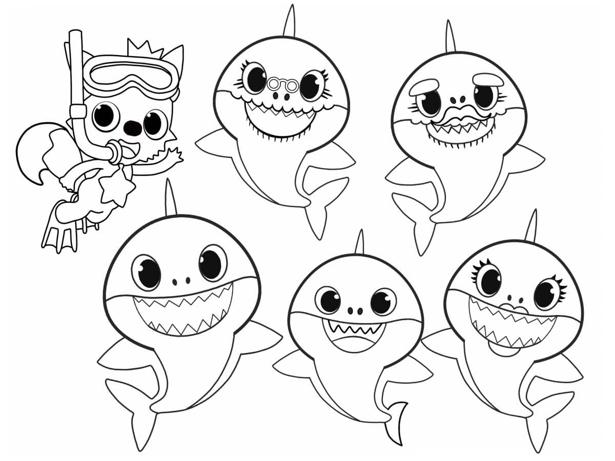 baby shark desenho infantil
