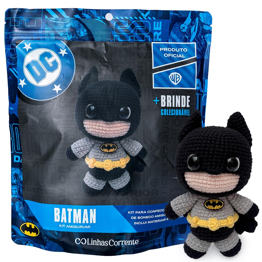 padrão Batman amigurumi