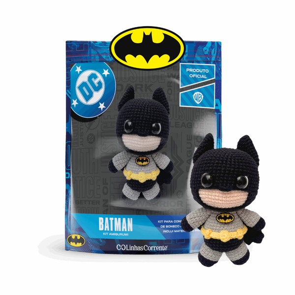 receita de crochê Batman