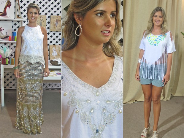 renovar camisetas com cortes
