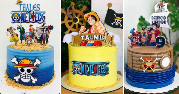 bolo dechantininho One Piece