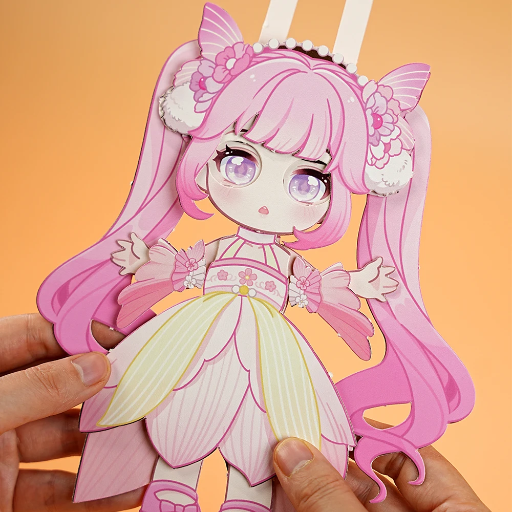 paper doll kawaii para montar