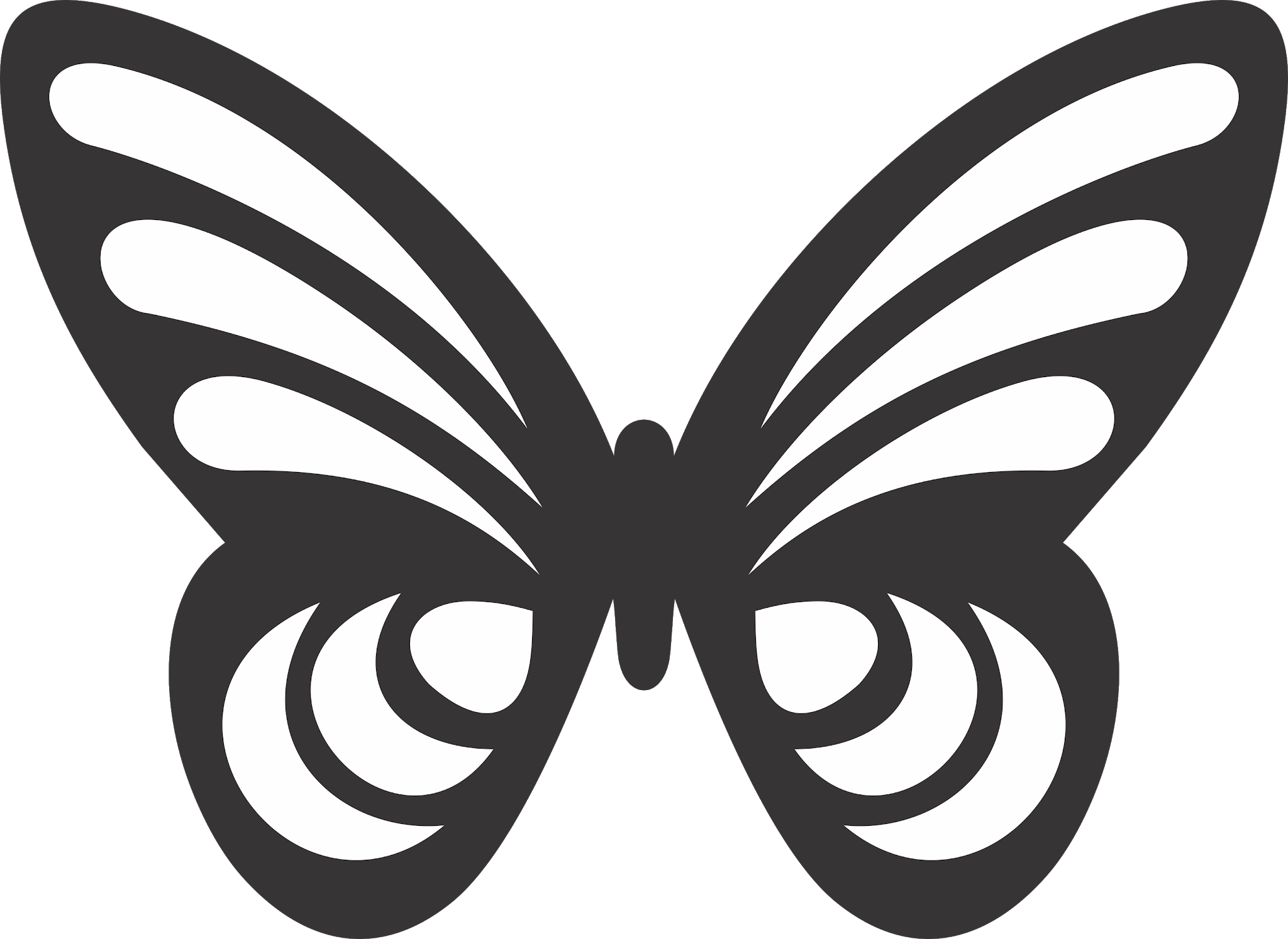 molde borboleta para feltro