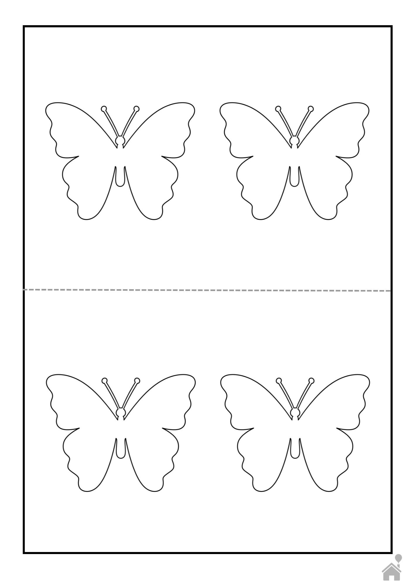 borboletas para imprimir e colorir