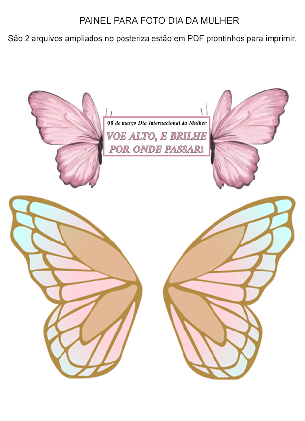 borboleta para artesanato