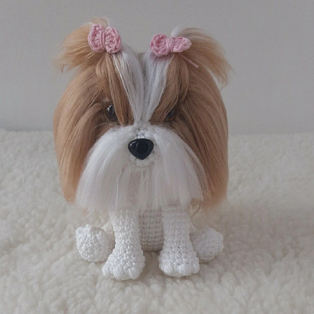cachorro amigurumi passo a passo