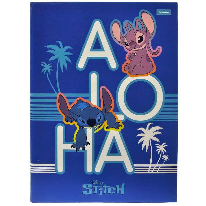 caderno Stitch para imprimir