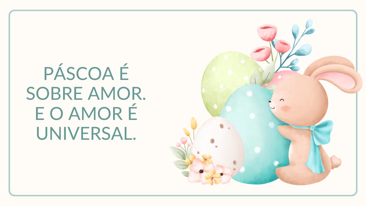 cartão de páscoa para catequese