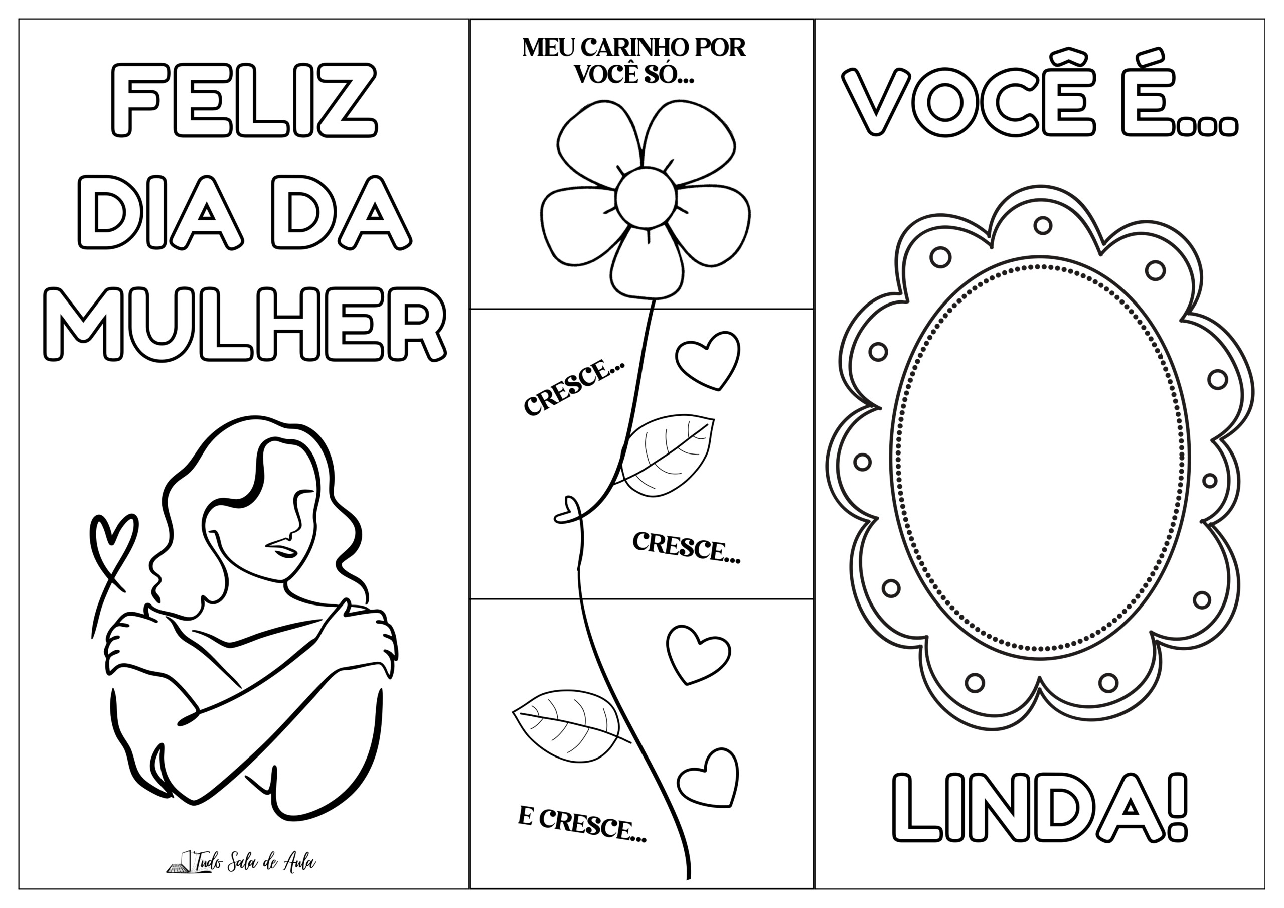frases para cartão dia da mulher