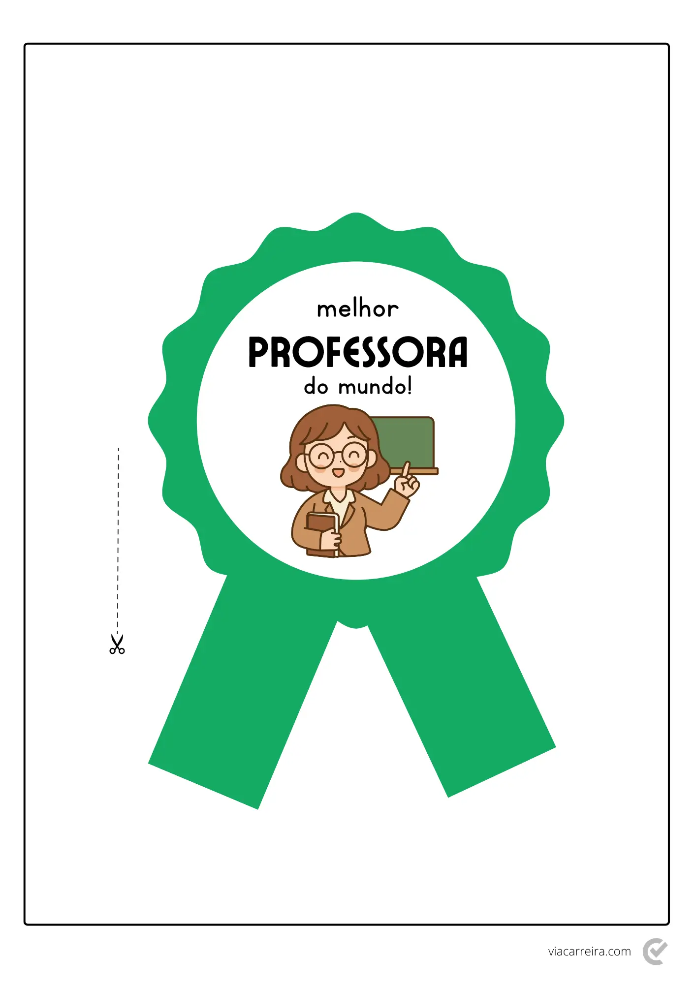 como fazer cartão dia do professor para imprimir