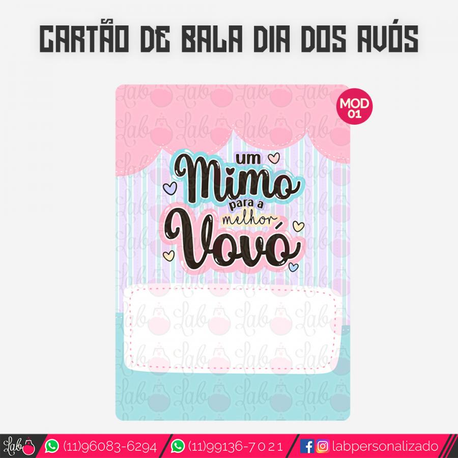 cartão dia dos avós criativo