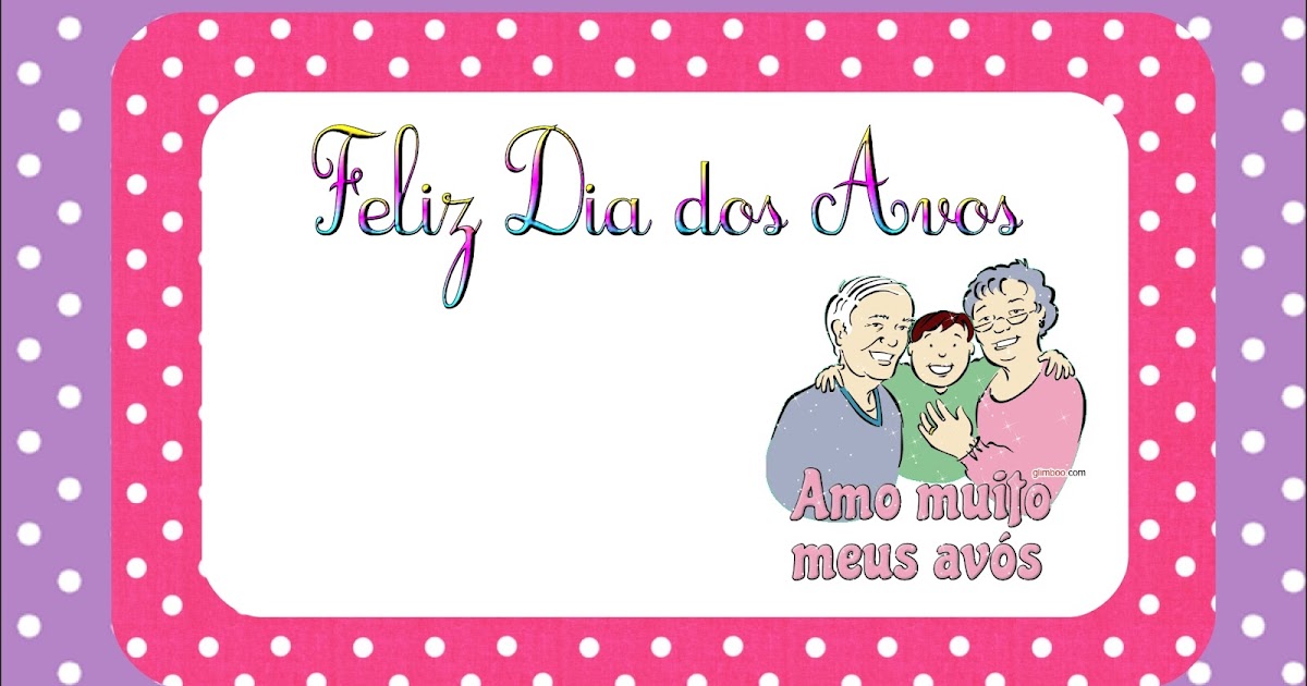 como fazer cartão dia dos avós