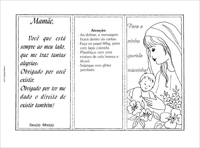 cartões dia das mães DIY