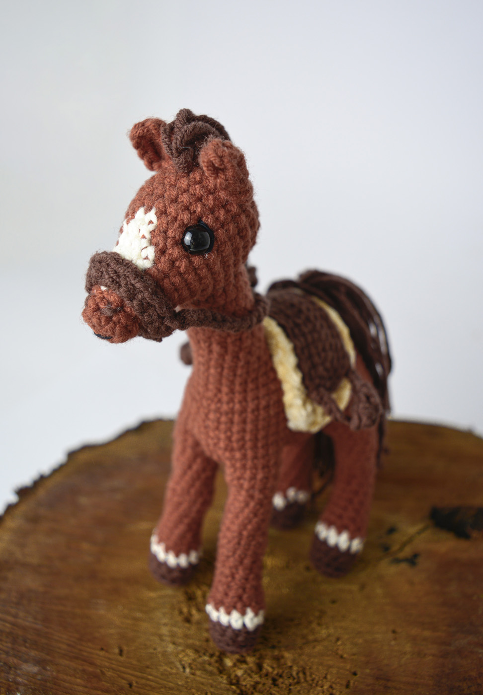 cavalo amigurumi passo a passo