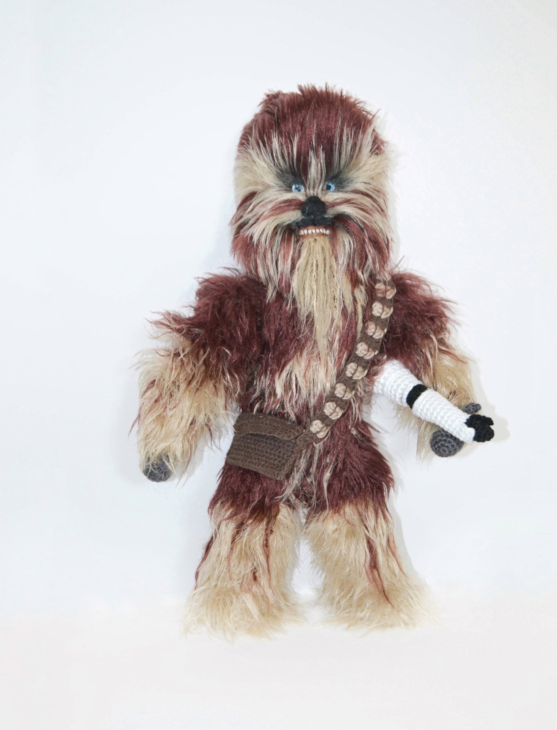 como fazer Chewbacca de crochê
