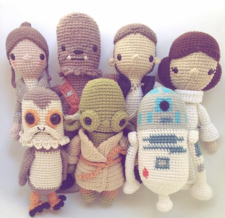 amigurumi do Chewbacca grátis