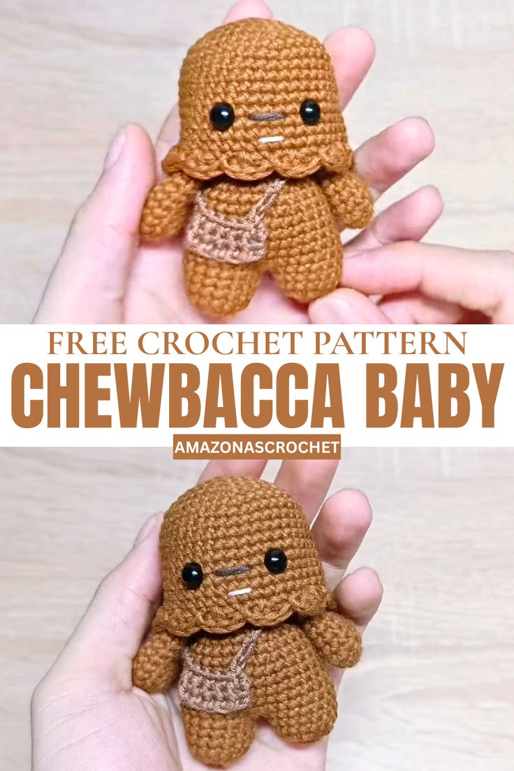 padrão de Chewbacca em crochê