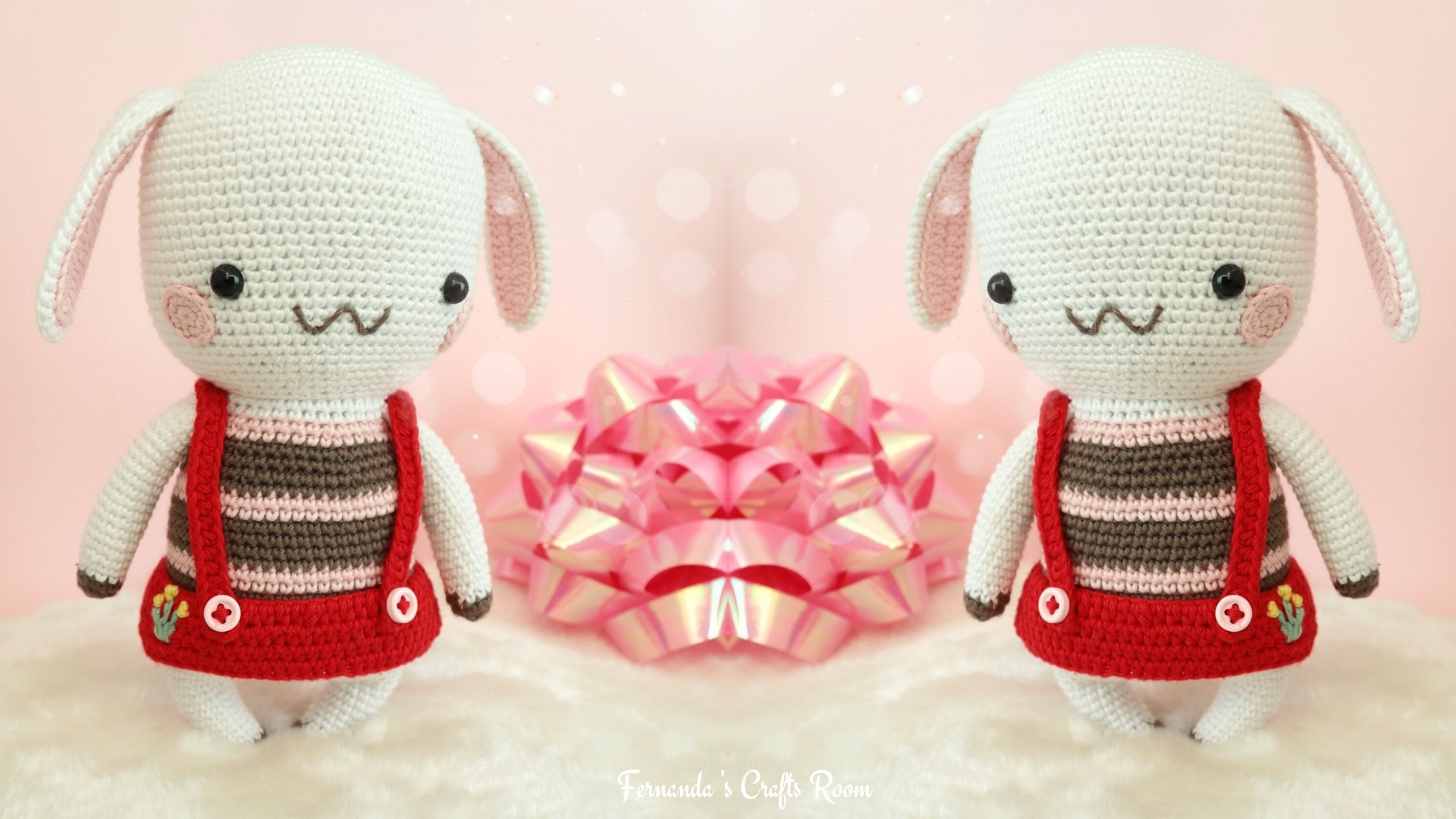 tutorial coelhinha amigurumi