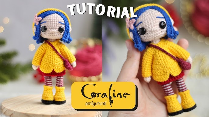 Amigurumi da Coraline Jones