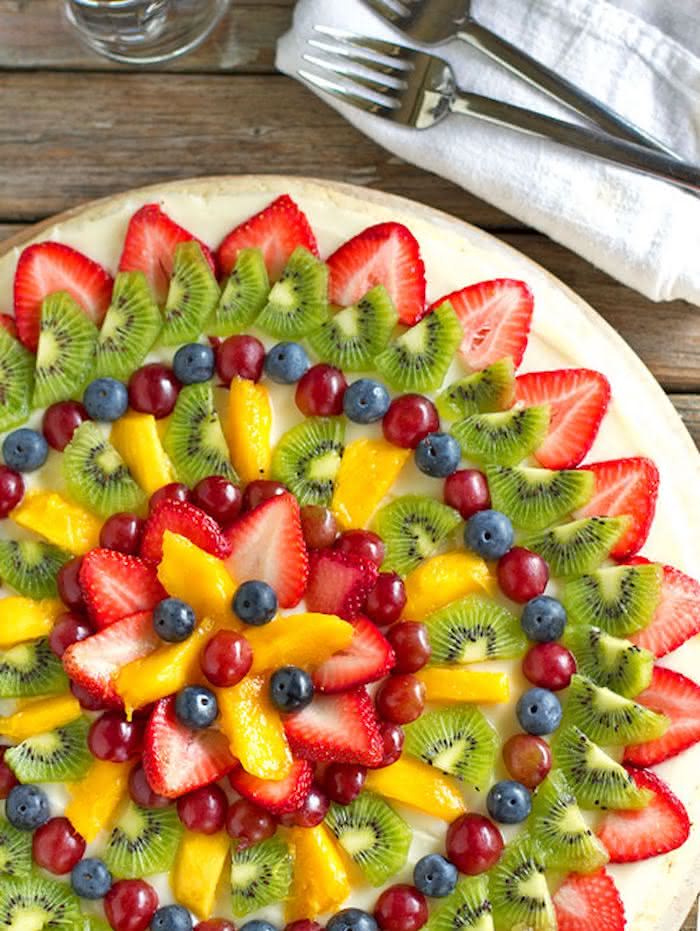ideias criativas decoração natalina frutas