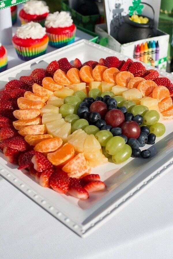centros de mesa com frutas para casamento