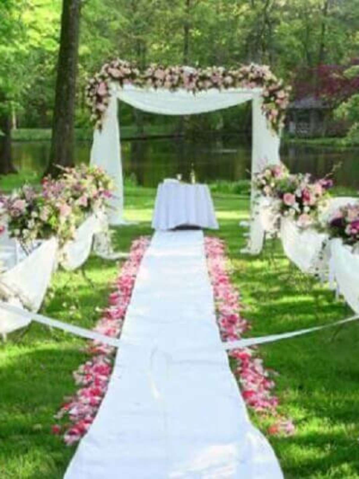 casamento em casa decoração simples