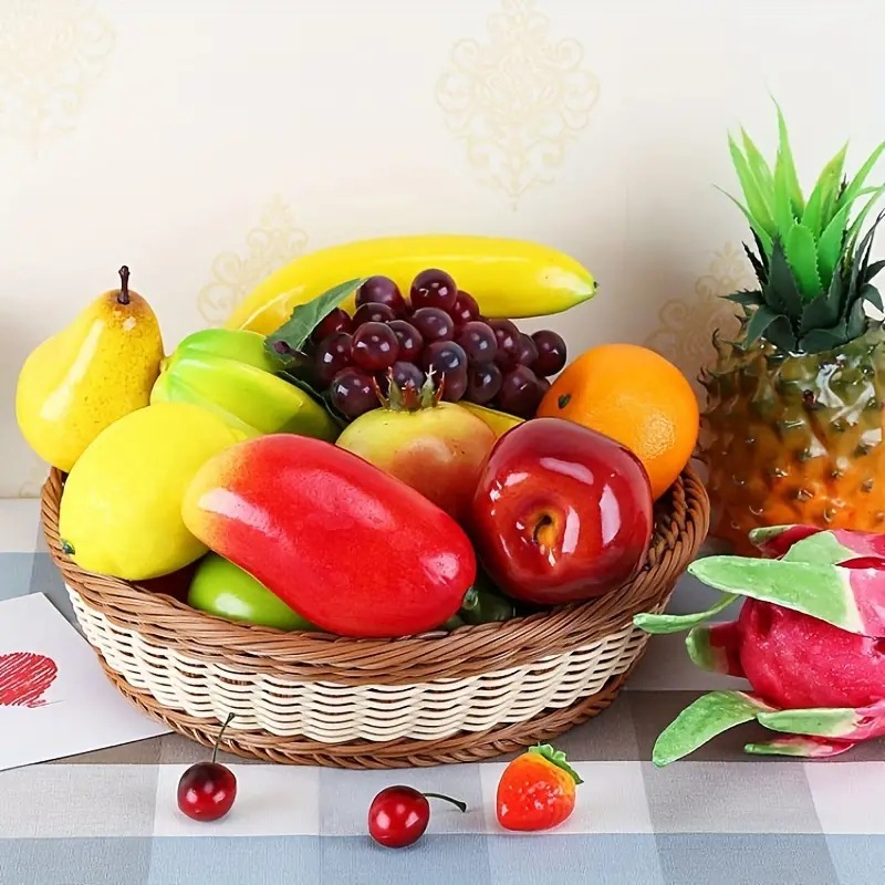 como arrumar frutas na mesa