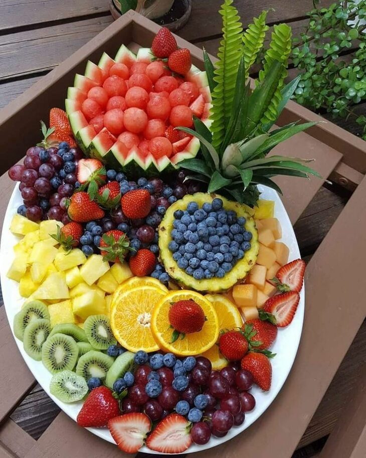 receitas de decoração com frutas