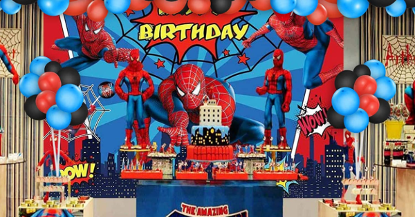 tema homem aranha festa infantil