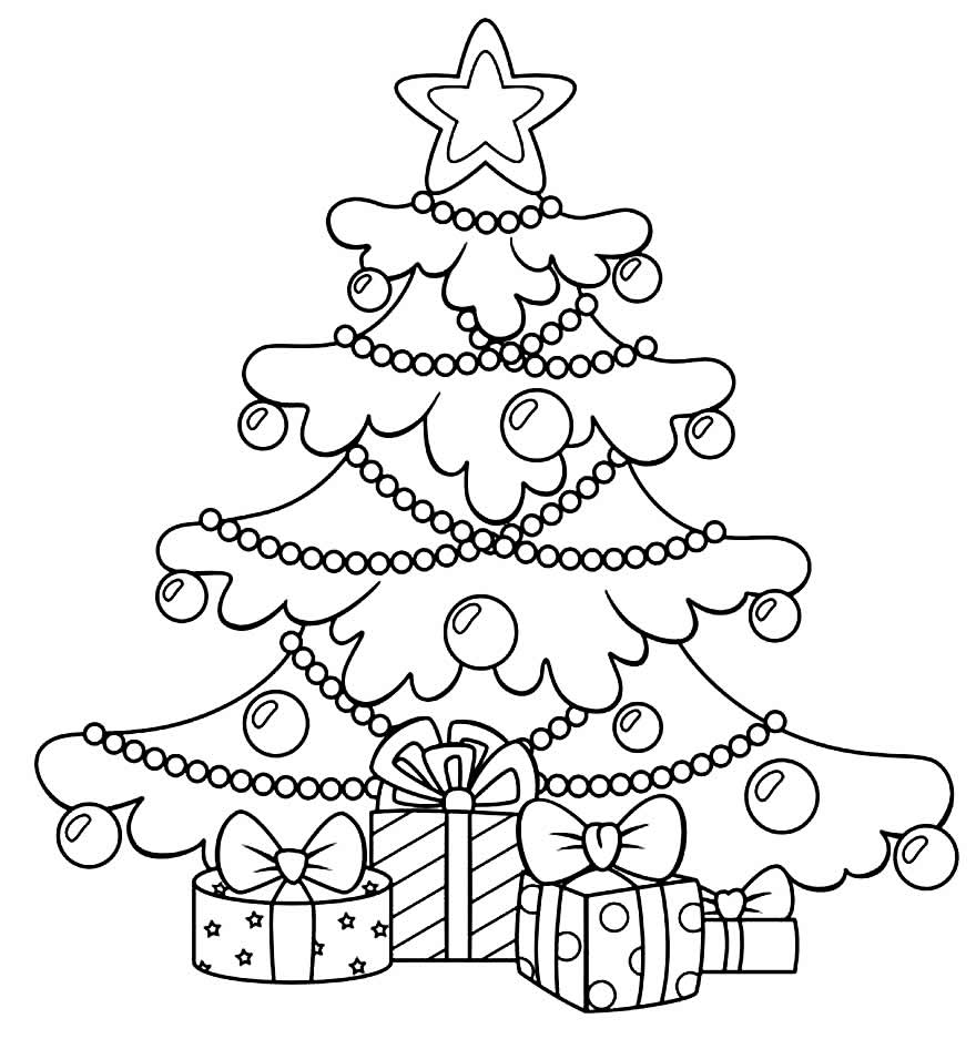 desenhos natalinos para colorir